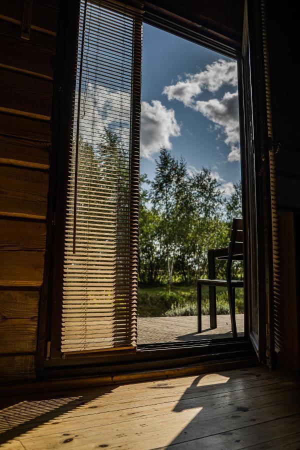 Vila Akmeninis Bebras Zemaiteliai Exteriér fotografie